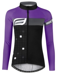 Force Dres square dugi rukav, crna-ljubičasta s ( 9001433-S )