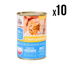 Frendi konzerva za mačke junior piletina 400g x10 komada ( 5730 )
