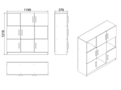 Futrix Kancelarijska komoda Vario G ( 39220 ) -4