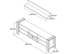 Futrix Tv komoda Merkur dva dezena ( 38573 ) -4