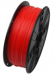 Gembird ABS filament za 3D stampac 1.75mm, kotur 1KG, fluorescent red 3DP-ABS1.75-01-FR - Img 1