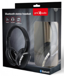Gembird BTHS-01-BK Bluetooth stereo Slusalice sa mikrofonom, Black - Img 2