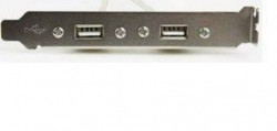 Gembird CCUSBRECEPTACLE double USB receptacles on bracket 25cm - Img 3