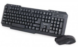 Gembird gejmerska tastatura US + bezicni mis USB KBS-WM-02 - Img 1