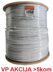 Gembird kabl white (X553) **koaksialni kabl RG6 bez konektora, conductivity 18%,6.5mm,300m 2799 COAX-RG6/300 - Img 3