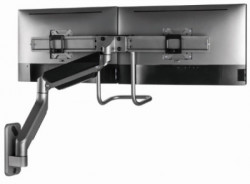 Gembird MA-WA2-02 podesivi dupli zidni drzac za monitor,tilt, 17-32 max.2x8kg - Img 1