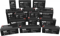 Gembird NPP NP12V-12Ah, agm battery C20=12AH, T2, 151x98x95x100, 3,3KG, black - Img 3