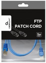 Gembird PP22-1M/B mrezni kabl FTP Cat5e Patch cord, 1m blue - Img 2