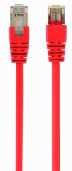 Gembird PP22-1M/R mrezni kabl FTP Cat5e Patch cord, 1m red - Img 1