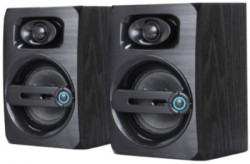 Gembird SPK-B23 stereo zvucnici black wood, 2.5 inch, 6W RMS (2 x 3W) USB pwr, volume control, 3,5mm - Img 1