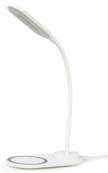  Gembird ta-wpc10-led-01-w led stona lampa + qi bezicni punjac max10w white-2