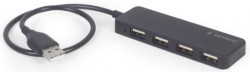 Gembird UHB-CM-U2P4-01 4-port USB Type-C HUB, black - Img 1