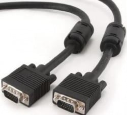 Gembird VGA to VGA kabl black 10m CC-PPVGA-10M-B - Img 1