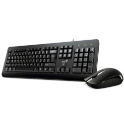 Genius komplet tastatura i miš KM-160 , USB, black,US
