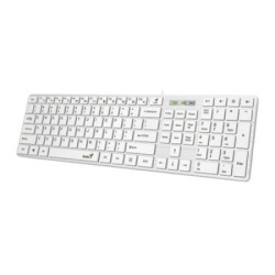 Genius SlimStar 126,US,USB,WHITE tastatura