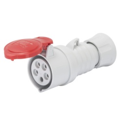 Gewiss IEC309HP, Prikljucak ravni, 3P+N+E 16A 400V 6H, IP44 ( Gw62009h )