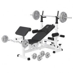 Gorilla Sports Kraftstation Universal Set Gusseisen Gripper 108 kg ( 100414-00003-0049 )