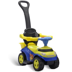 Guralica auto sa ručkom plavo-žuta ( 1043589 )