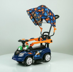 Guralica Auto za decu sa tendom Model 464 Lux - Plava - Img 2