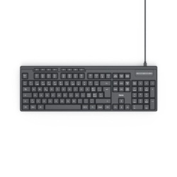 Hama tastatura usb žična "ck-200" crna, us ( 173052us )