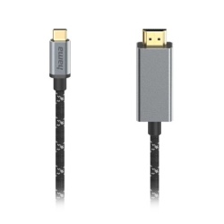 Hama video kabl usb-c na hdmi, 4k, 1.50m, alu ( 200507 )