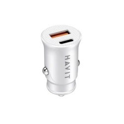 Havit CC2022 auto punjač dual port PD20W USB-A+ USB-C ( 62010 )