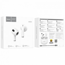Hoco bežične stereo slušalice, Bluetooth 5.3, Bele - EW35 TWS - Img 2