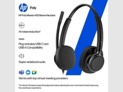 HP C01B6AA#AC3 Poly Mission 425 USB HS WW ( 0001446187 )