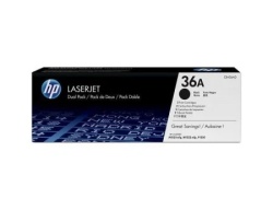 HP Toner 36A Black Dual Pack (CB436AD)