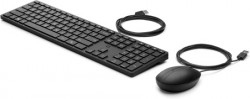 HP Wired Desktop 320MK Mouse and Keyboard, Wired USB Type-A, YU, Black ( 9SR36AA ) - Img 2