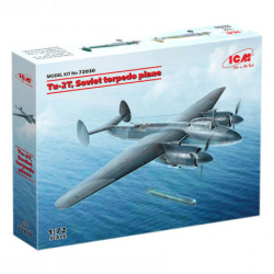 ICM Model Kit Aircraft - Tu-2T Soviet Torpedo Plane 1:72 ( 060898 )