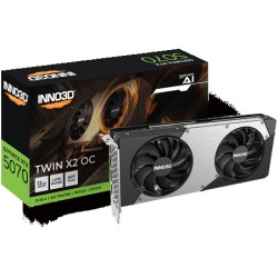 Inno3d nvidia rtx 5070 x2 oc 12gb gddr7 192bit ( n50702-12d7x-195064n ) -1
