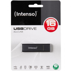 Intenso USB flash drive 16GB Hi-Speed USB 2.0, ALU Line - USB2.0-16GB/Alu-a - Img 2