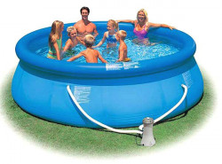 Intex Easy Set Porodični bazen na naduvavanje sa filter pumpom 366x76 cm ( 28132 ) - Img 2