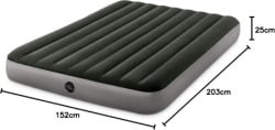 Intex queen dura-beam prestige downy airbed ( 64109 )-4