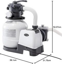 Intex sx2100 sand filter pump (220-240 volt) ( 26646 )-2