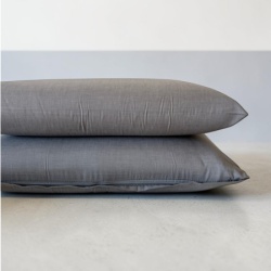 Jastučnica Tamna Siva boja 40x80cm 100% pamuk Dezen Glat ( VLK000190-sivaglatbojatamna40x80 )