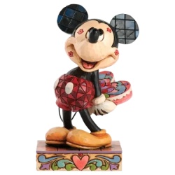 Jim Shore Love Struck Mickey Mouse with Kisses ( 022422 )