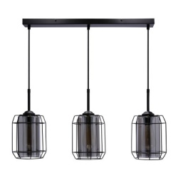 Jonera Viseća Lampa Crna 3x40W E27 ( 15052 )