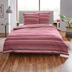 Jorganska navlaka + 2 jastučnice flanel red double ( VLK000255-crveni )