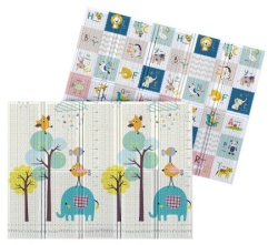 Joy sklopiva podloga sa dva lica Ptičice i slon + Vesela ABCeda150x200x1 cm( 14588 )