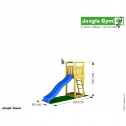 Jungle Gym - Jungle Tower toranj sa toboganom - Img 2