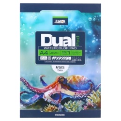 Junior dual pad akvarel blok a4 260g 25 listova ( 617003 )