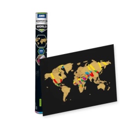 Junior scratchy b2 greb mapa 54x70cm - odaberite motiv ( 131770 )