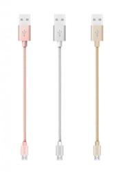 Kabal USB micro jellico GS-03 0.3M 3.1A gold ( 010-0387 )