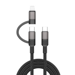 Kabl USB U136 2in1 100w type C-C/lighting ( 112666 )