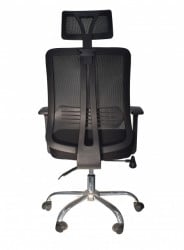 Kancelarijska stolica FA-6070 od mesh platna - Crna - Img 3