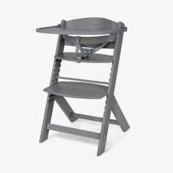 Kikka Boo Drvena hranilica Nordy 2in1 Dark Grey ( KKB11187 )