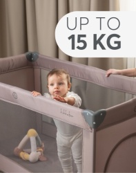 Kikka Boo Krevetac So Gifted PLUS premium 2 nivoa sa pultom Beige ( KKB11144 )-6