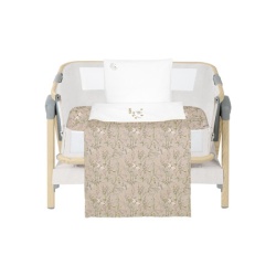 Kikka Boo Posteljina za kolevku set 5 pcs Secret Garden Beige ( KKB51074 )